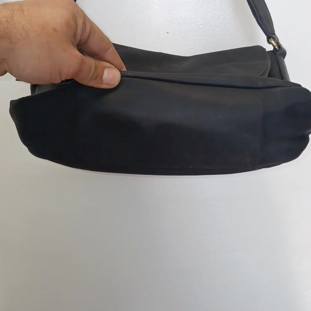 Karl Lagerfeld black nylon crossbody/shoulder bag. - Picture 13 of 13